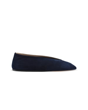Le Monde Béryl Luna-pantoffels Blauw