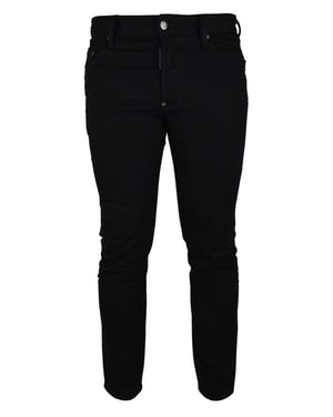 Dsquared2 Jean Schaatser Zwart