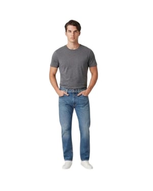 Levis Slim-fit-jeans i bomull, modell 511, för män (Blå)