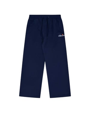 Ellesse Cordova 2-joggingbroek met logo en wijde pijpen voor dames (Marine)