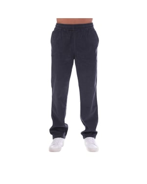 Lyle & Scott Herenbroek met rechte pijpen en effen kleur (Modderige marine)
