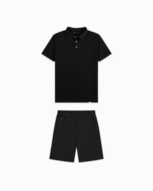 Black Bananas Mercerised Polo Twin Set,
