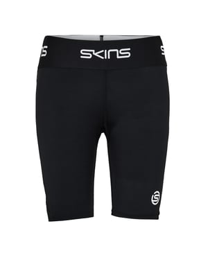 Skins Dames/Dames Series-1 Compressieshort (Zwart, Wit)