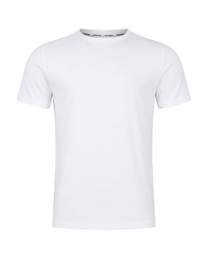 BoxRaw Plain Mens White T-Shirt