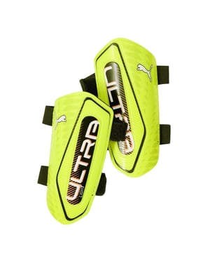 Puma Ultralätta benskydd för vuxna (unisex) (Lime/Svart)