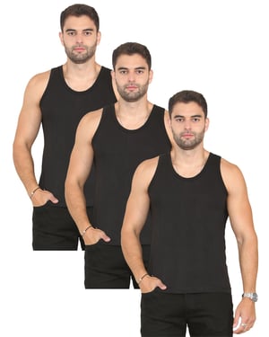 Kruze | Mens Vests (3 Pack)