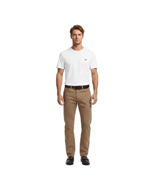 Levis 501 Original denimjeans voor heren (Geheel beige)