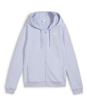 Women's Puma Essential Full Zip Tech Fleece Hoodie in Cool Weather