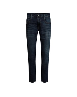 Men's Replay Anbass Slim Jeans in Dark Blue