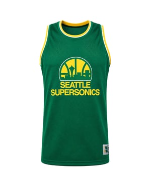 Mitchell & Ness NBA Seattle Supersonics Mesh Mens Green Vest