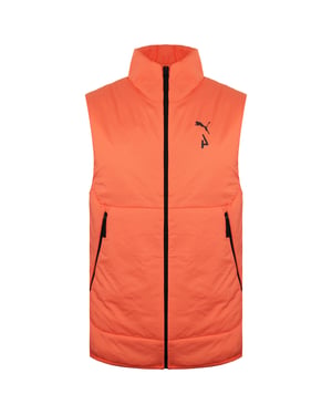 Puma Seasons Primaloft Mens Orange Running Vest