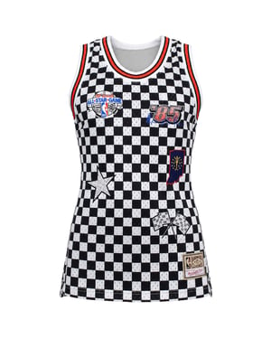 Mitchell & Ness NBA All Star 85 Fashion Womens White/Black Jersey