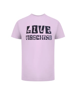 Love Moschino Jg7408pp0nl50600 Roze T-shirt Dames