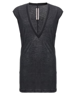 Rick Owens Zwarte Katoenen T-Shirt