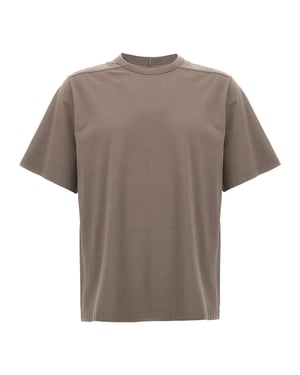 Rick Owens Grijze Katoenen T-Shirt