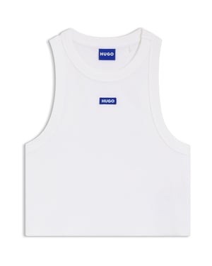 Women's Hugo Baby Tank in White