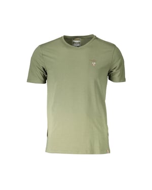 Aeronautica Militare Groene Katoenen Heren T-Shirt