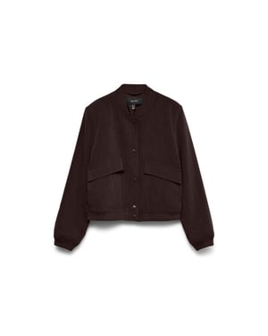 Vero Moda vmamala short jacket noos 10307303 chocolate torte