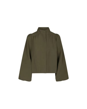Neo Noir tirsa twill jacket 168103 151 army
