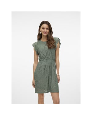 Vero Moda Vmtassa sl frill short dress jrs no