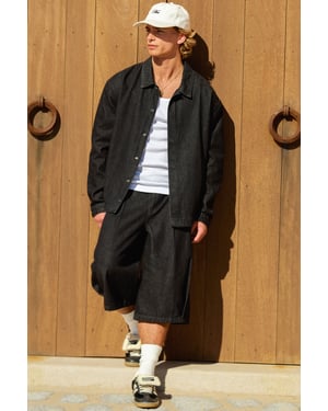 Rinse Wash Pleat Front Co-Ord Jorts
