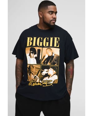 Notorious BIG License Print T-Shirt
