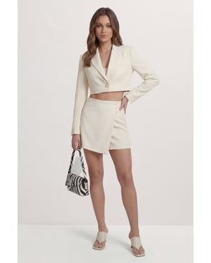 Tailored Cropped Blazer