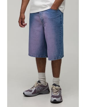 Regular Tinted Denim Jorts