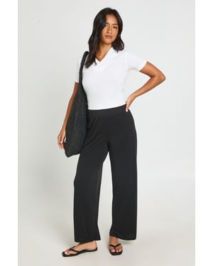 Petite Modal Straight Leg Trouser