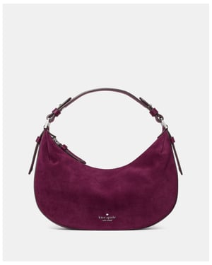 Selene Suede Shoulder Bag