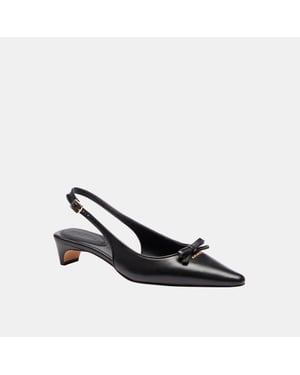 Bow Slingback Heel