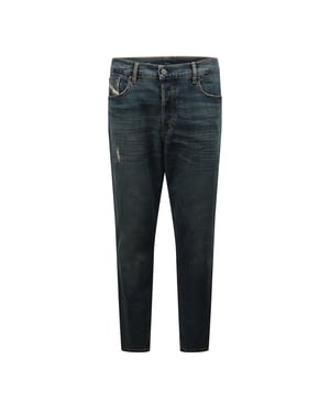 Men's Diesel 2005 D Fining Tapered Jeans in Blue Denim