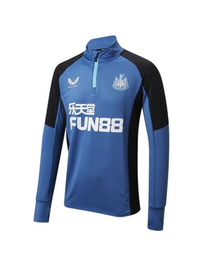 Castore Träningsjacka för män från Newcastle United FC (Blå)