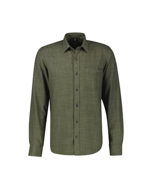 Lerros Shirt uni olijf