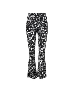 Vero Moda Vmkamma mw flared jersey print pant dessin