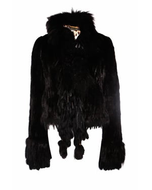 Roberto Cavalli, Svart minkpälskappa