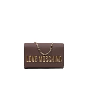 Love Moschino Bruine Polyethyleen Handtas
