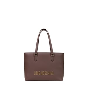 Love Moschino Bruine Polyethyleen Handtas