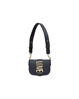 Love Moschino Zwarte Polyethyleen Handtas
