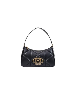 Love Moschino Zwarte Polyethyleen Handtas