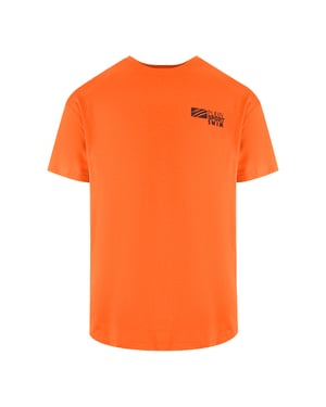 Korte Mouw T-shirt in Oranje