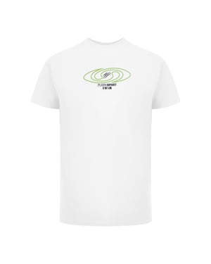 Korte Mouwen T-shirt in Wit