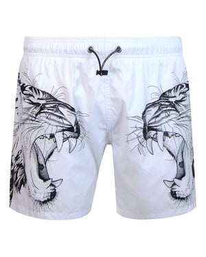 Boardshort Swim Shorts in White