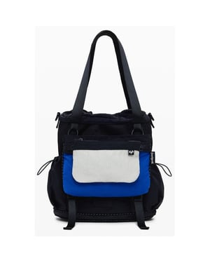 Desigual Zwarte Polyester Vrouwen Convertible Tas