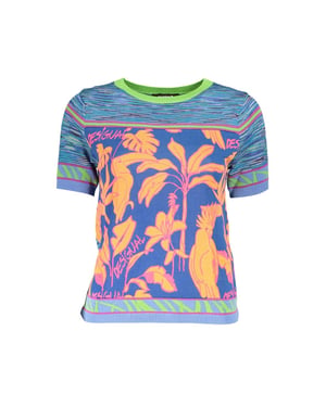 Desigual Blauwe Katoenen T-Shirt