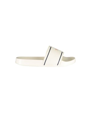 Tommy Hilfiger Vita Polyurethan Kvinno-Tofflor