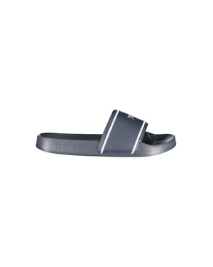 Tommy Hilfiger Blauwe Polyurethaan Dames Slipper