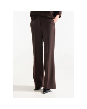 Jansen Amsterdam Alice wb453 broek dark brown