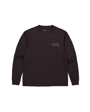 Butcher of Blue T-shirt lange mouw m2622034 mercer