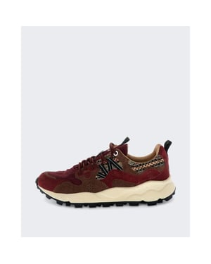 Flower Mountain Dames lage sneaker met veters